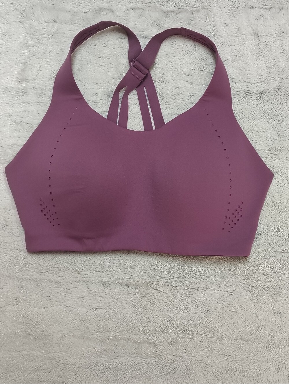 Lululemon AirSupport High Support Sports Bra - Vintage Plum Vivid Plum 36DD - Picture 9 of 13